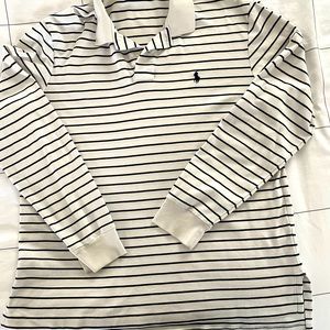 Men’s Polo knit jersey L striped